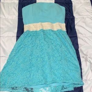 Rue21 strapless lace dresses